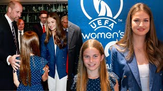 Princess Charlotte Sparks Frenzy as she poses with Princess Leonor