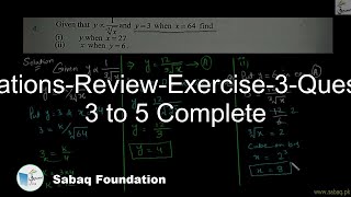 Variations-Review-Exercise-3-Question 3 to 5 Complete