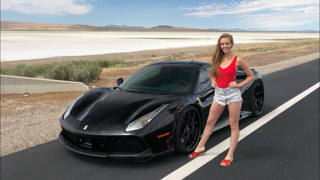 HER FIRST DRIVE IN A 750hp FERRARI
