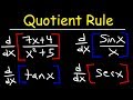 Understanding the Quotient Rule