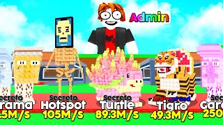 USEI ADMIN PRA ROUBAR BRAINROT SECRETO NO ROUBE O BRAINROT 🥸 (NÃO DEIXEM O DONO DESCOBRIR)