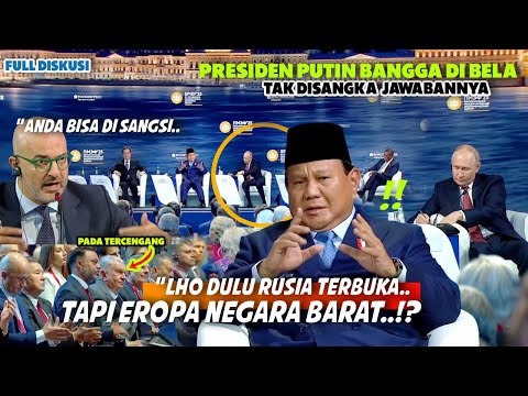 Ditakuti Sangsi P Prabowo Gak Gentar Diluar Dugaan Presiden Rusia Smp Nyatet,Dunia Takjub Jawabanya