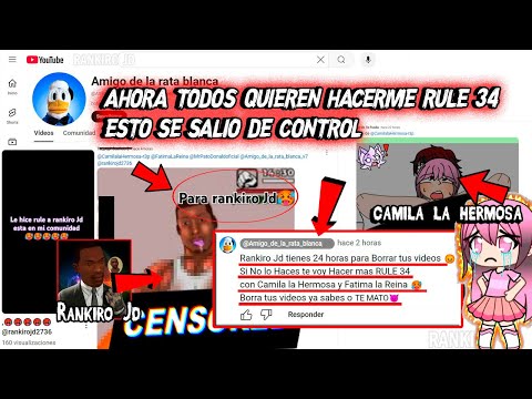 AHORA TODOS QUIEREN HACERME RULE 34 ESTO SE SALIO DE CONTROL