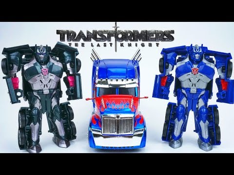 Transformers the Last Knight Optimus Prime All Spark Cube vs Nemesis Prime