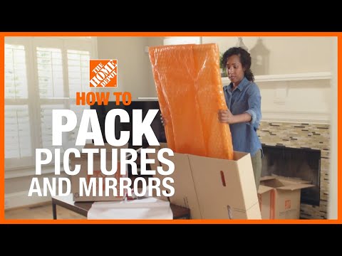 How to Pack Pictures and Mirrors