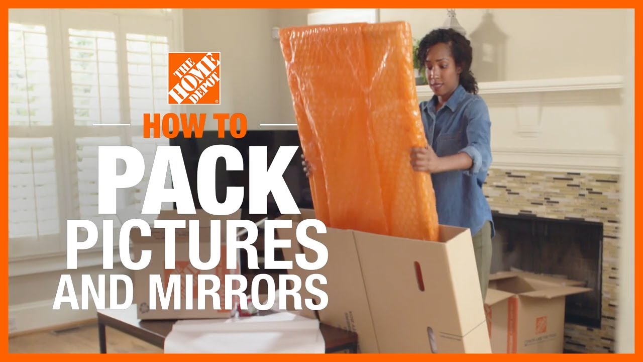How to Pack Pictures and Mirrors