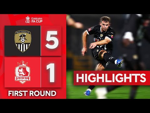 Temps forts du match Notts County - Alfreton Town