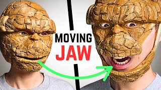 Fantastic Four THING Mask With MOVING MOUTH (Anyone Can Make This)