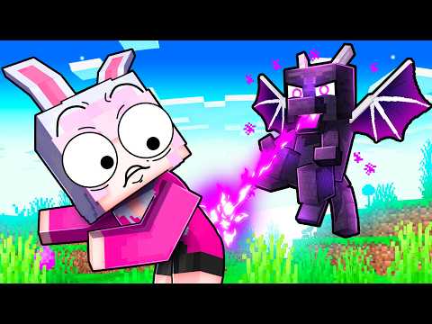 Getting Revenge as a BABY DRAGON in Minecraft!