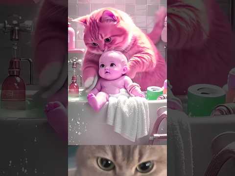 Billi_Ne_Chori_Kiya_Baccha_🥺_#cat_video_#cute_cats_#funnyvideo_#viralvideo