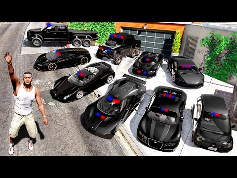 Geheime POLITIE Auto's Verzamelen In GTA 5!