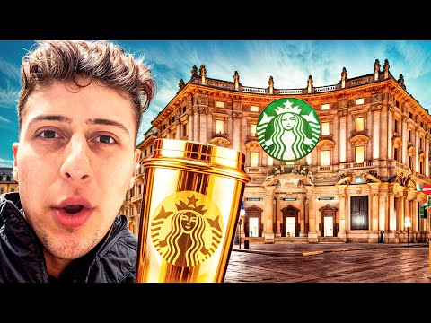 VISITÉ EL STARBUCKS MÁS LUJOSO DEL MUNDO 😱