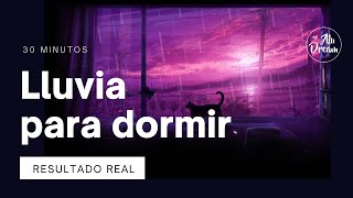 LLUVIA RELAJANTE para dormir 30 MINUTOS 🌧🌧