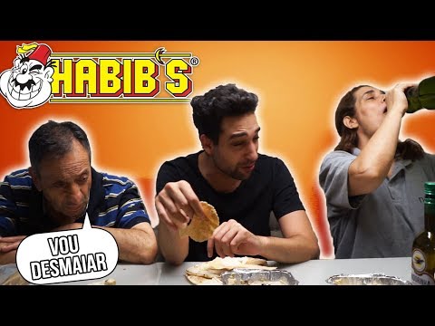 MEUS PAIS ÁRABES EXPERIMENTANDO HABIBS PELA PRIMEIRA VEZ
