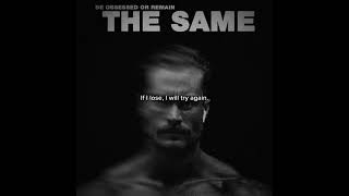 Who cares you gonna lose or win, do you keep standing up or not? #motivation  #selfimprovement