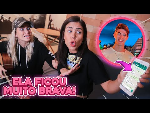O EX DA MINHA AMIGA MANDOU MENSAGEM NA HORA ERRADA!! [TROLLAGEM]