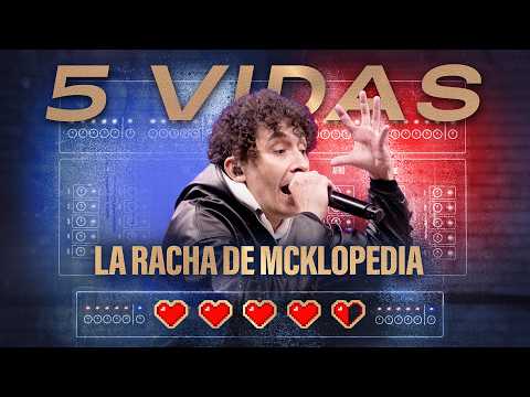 MCKLOPEDIA EN MODO PRIME | 5 VIDAS | Red Bull Batalla