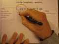 Solving Two-Step Equations