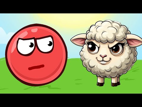 Новый КРАСНЫЙ ШАР, Красныш спасает Соню, мультик игра #186
