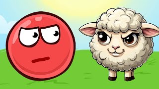 Новый КРАСНЫЙ ШАР, Красныш спасает Соню, мультик игра #186