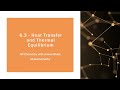 Thermal Energy and Temperature Concepts