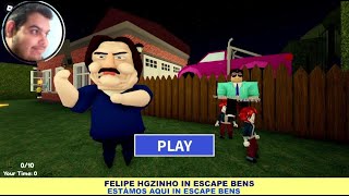 JOGANDO ESCAPE BENS AQUI NO ROBLOX