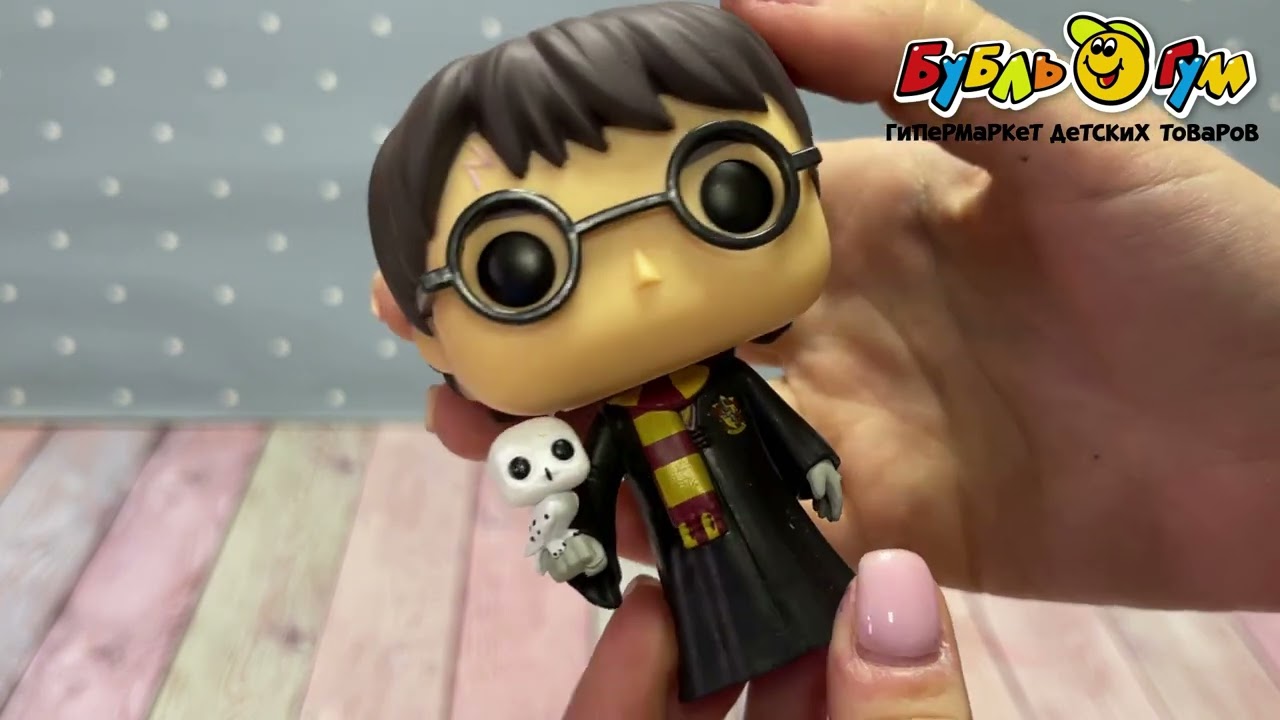 Фигурка коллекционная Funko POP Гарри Поттер и Букля - видео Фигурка коллекционная Funko POP Гарри Поттер и Букля - видео