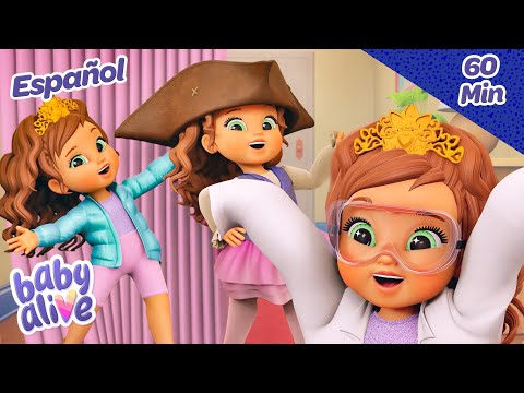 ¡Princesa Pirata! Disfrazarse 🤠 | Baby Alive en Español | ⭐️ Animación para niños | Videos de bebes