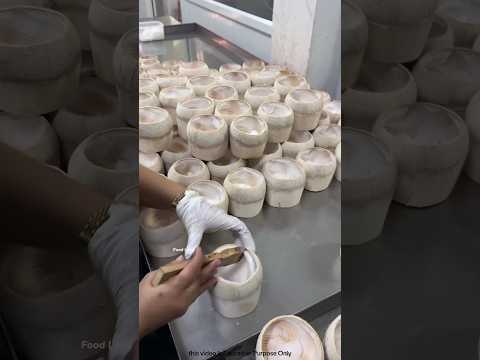 coconut water jelly sold at high prices abroad #shortvideo