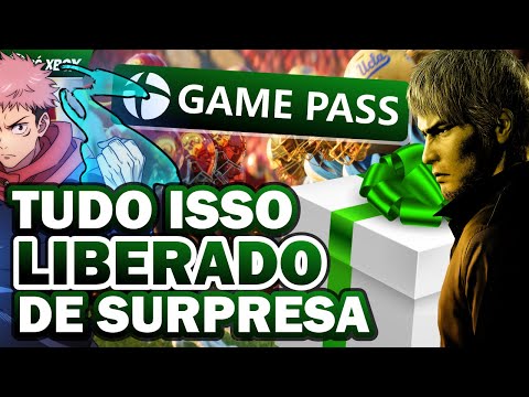 CARAMBA! LIBEROU TUDO ISSO AGORA de SURPRESA com XBOX GAME PASS!