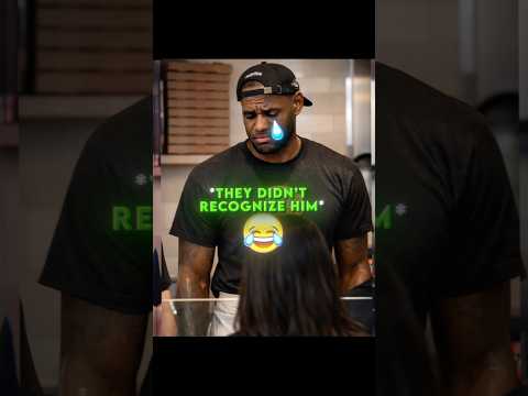 Lebron Didnβt Get Recognised ππ!! #nba #basketball