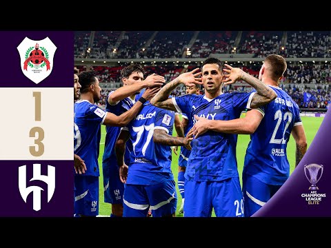 Cancelo with a stunner | Al Rayyan (QAT) - Al Hilal (KSA) | Highlights | AFC Champions League Elite™