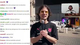 EL KUN AGÜERO HABLA SOBRE MILEI