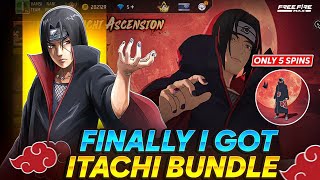 🔥 Finally I got Legendary ITACHI BUNDLE ( NARUTO ) in Just 5 Spins using a New Trick! 😱