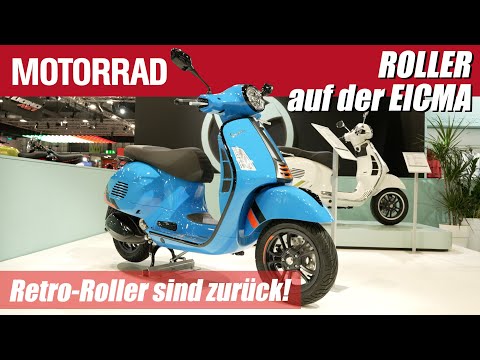 Die Rückkehr der klassischen Roller – Retro-Design neu definiert | EICMA 2024