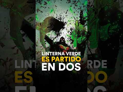Linterna Verde es partido en dos - The Top Comics