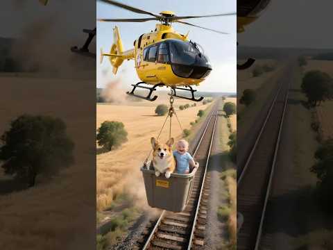 Heroic Pup Rescued The Baby | AI Rescue Story | #Rescue #Story #AI
