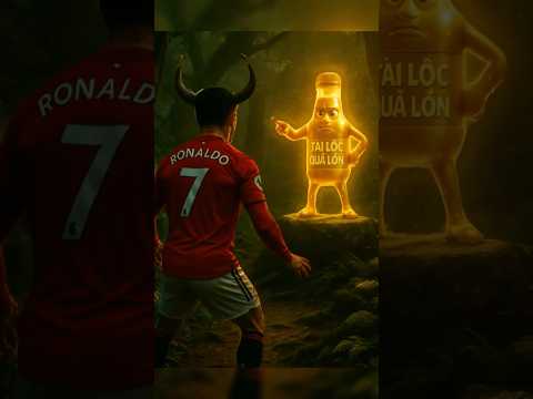 ronaldo khóc nhè bị mọc sừng #ronaldo #shorts #yemboz