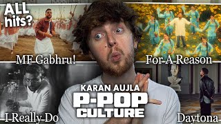 P-POP CULTURE IS INSANE! (MF Gabhru, For A Reason, I Really Do, Daytona | Karan Aujla Reaction)