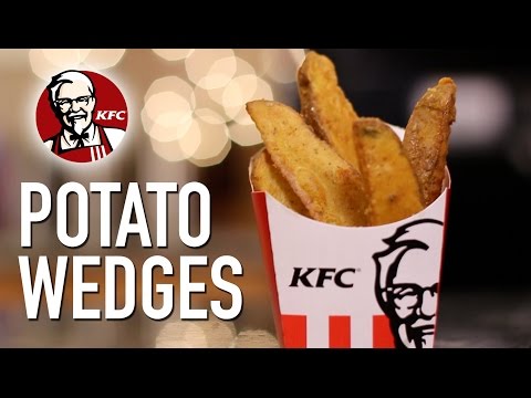 DIY KFC Potato Wedges