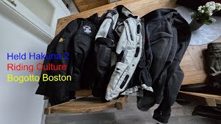 Vorstellung Motorradjacken, Held Hakuna 2, Bogotto Boston, Riding Culture
