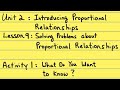 Distance, Time, and Speed Relationships