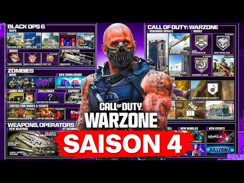 La Saison 4 de Black Ops 6 & Warzone Entièrement Dévoilée... (FFAR & LC-10, Ranked Résurgence)