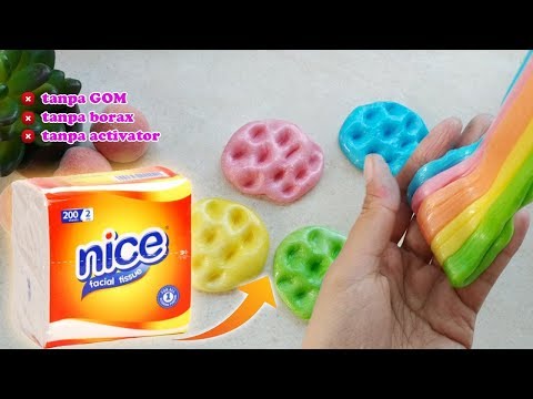 Cara Membuat Slime Dari Tisu