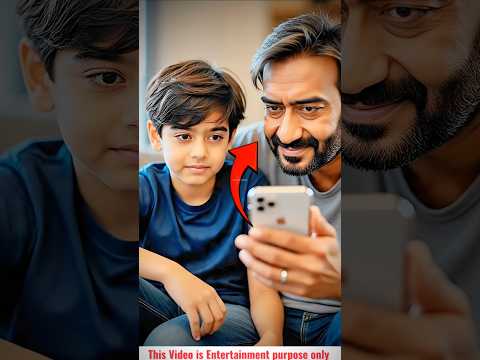 AJAY DEVGAN अपने बेटे युग को दिखाई अपनी औकात #ajaydevgan #kajol #son #facts