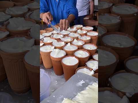 Cream Lassi || Thick MALAI Lassi for ₹50/- only || Gaziabad || Indian street food