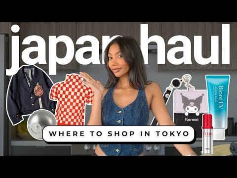 What I Bought in Japan | Best Stores in Tokyo You NEED to Visit!