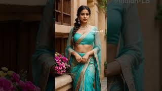 4K AI ART indian Lookbook Model Al Art video Cobblestone Charm
