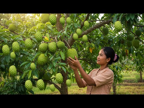 🌱 Unlock the Secret to Growing a Soursop Tree FULL of Fruit!🌱