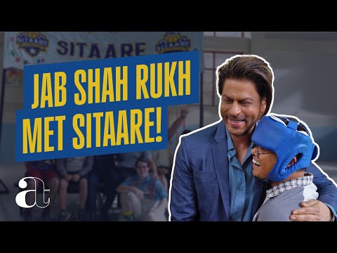Shah Rukh Surprises The Sitaare! | Shah Rukh Khan | Sitaare Zameen Par | Aamir Khan Talkies